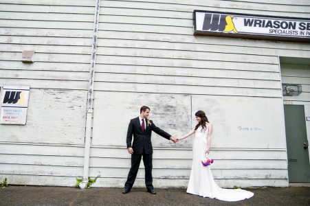 Styled Shoot, Industrial Area, Bride, Groom