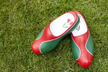 Dutch wooden shoes
