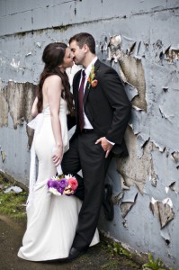 Styled Shoot, Industrial Area, Bride, Groom