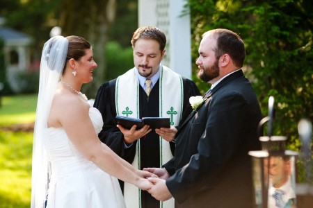 during ceremony
