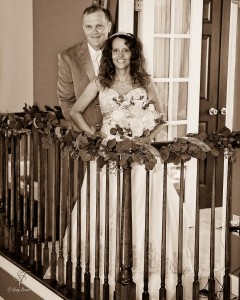 couple, balcony