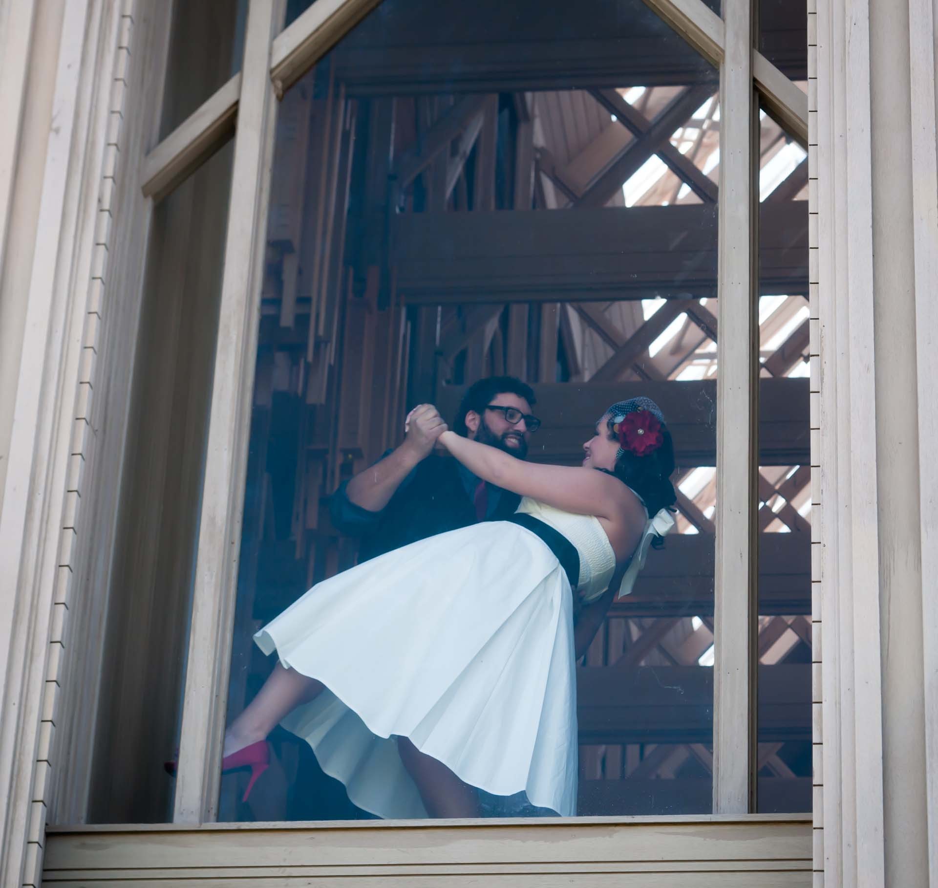 Dancing at the chapel