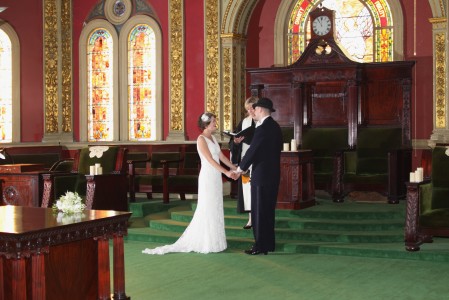 the ceremony venue