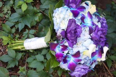 purple bouquet