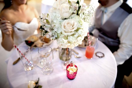 white roses