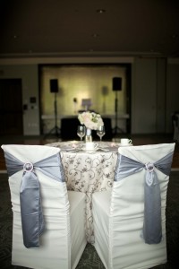 table, setting, party