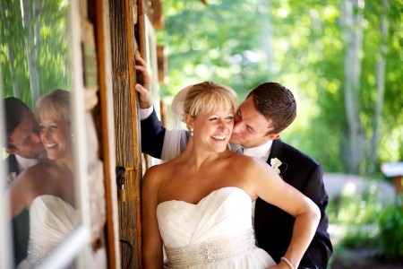 bride, groom, dress