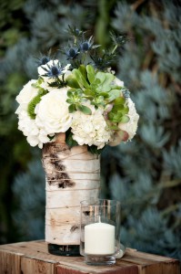 Vase candle