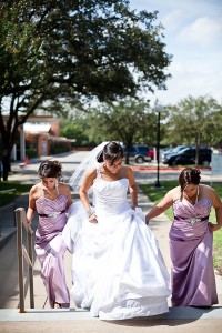 Bride,Bridesmaids,Wedding Dress,Bridesmaid dress