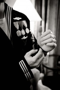 getting dressed