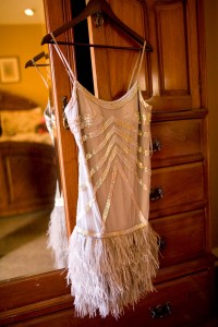 white dress