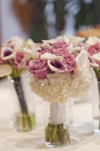 pink bouquets