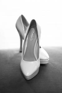 white heels